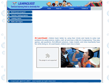 Tablet Screenshot of learnquest.co.in